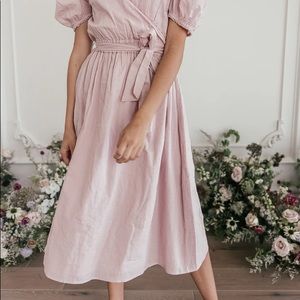 Jessa Kae Sowerby Dusty Lilac Midi Dress